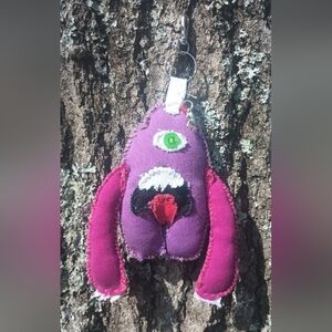 Handcrafted Monster Keychain